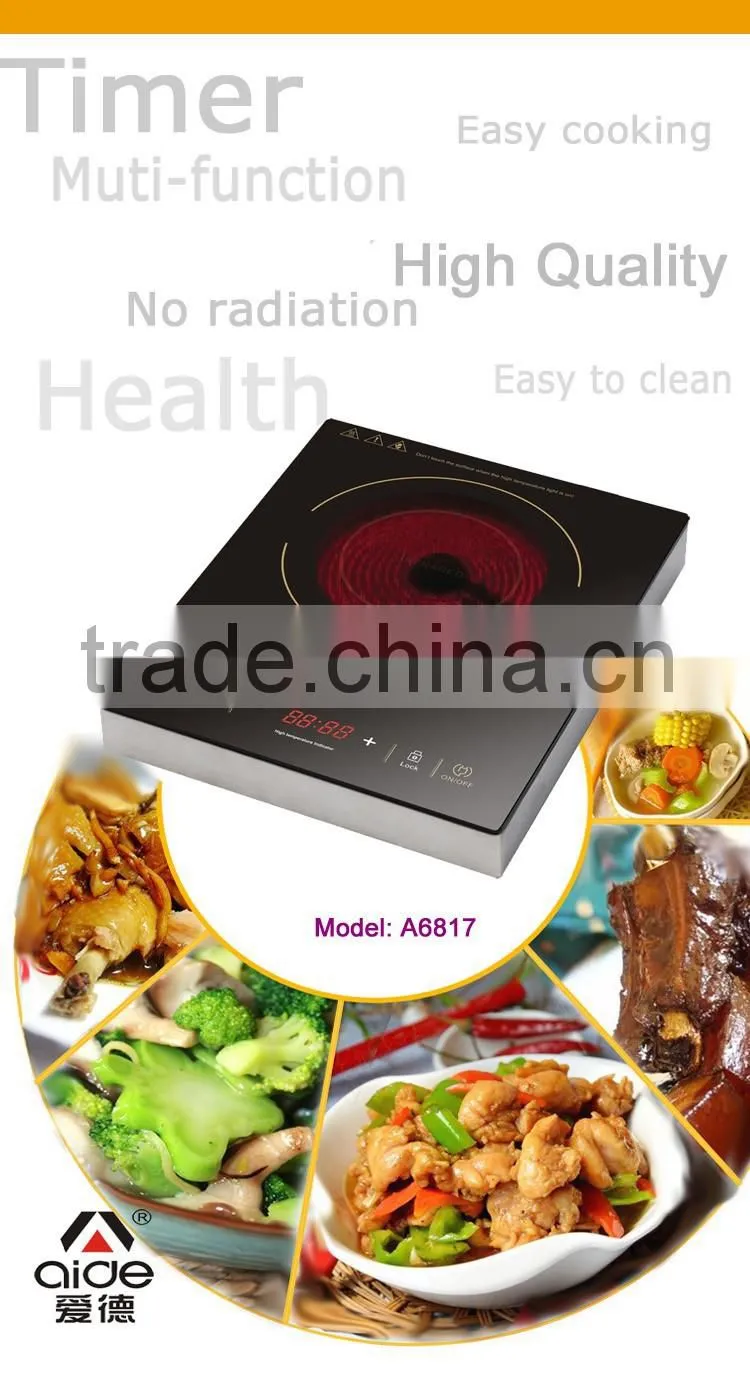 Touch control table type cooker electric used appliances wholesale