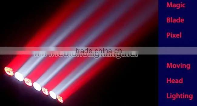 PixelBlade 7 led moving head light Magic Mapping / stage lights / pixel mapping Led
