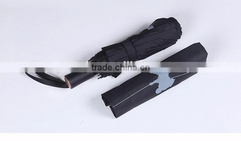 Customized Fashion Couple Umbrella Compact Quality windproof Foldable Umbrella