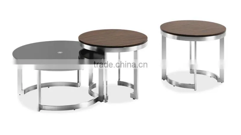 CT-37A CT-37B-1 wood steel design coffee table