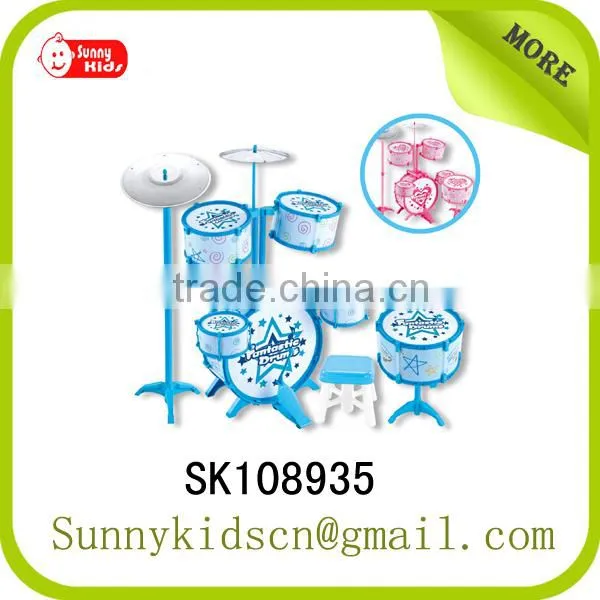 Fashionable children drum set toy snare drum