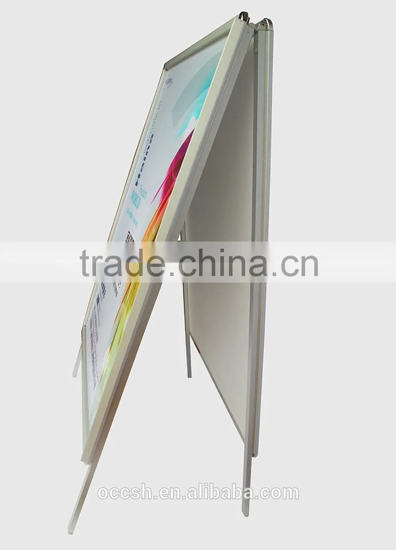 Plus Size A Frame Aluminum Poster Frame Banner Stand Snape