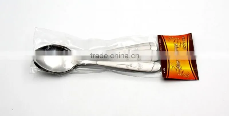 China promotional stainless steel spoon sets