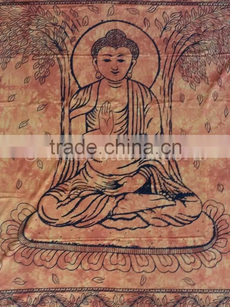 Hippie Buddha Tapestry