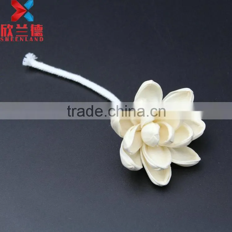 Home decor flower diffuser white sola flowers wholesale
