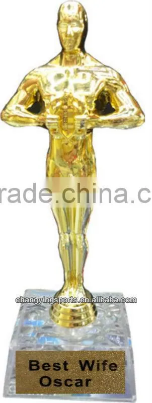 gift oscar,oscar trophy, plastic trophy