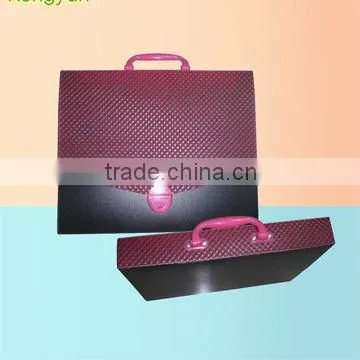 clorful plastic folder/L shaped folder