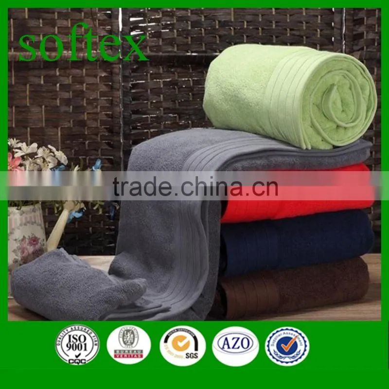 wholesale customized size 100% cotton cheap hotel bed sheet and towel