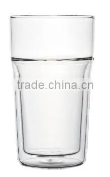 Clean Double Wall Practical Beer Mug glass