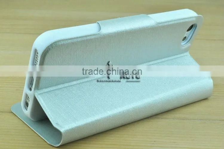 new arrive cheap many colors for iphone 5 leather case