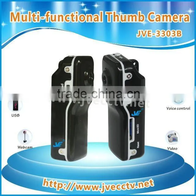 JVE-3303B 720*480 Mini camcorder, Digital Voice Recorder ,voice control camera recorder