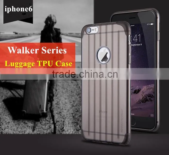 For iphone 6/plus Style case cover, Luggage TPU material