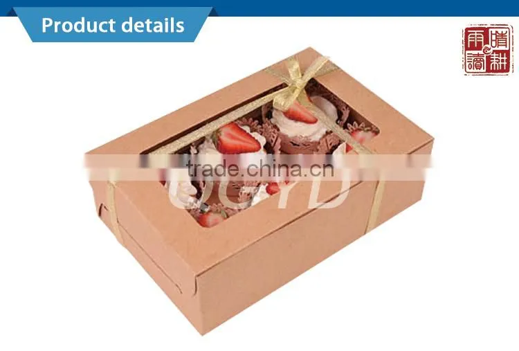 manufacturer foldable custom kraft food box