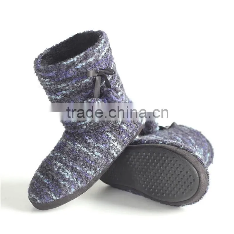 Ladies knitted boot