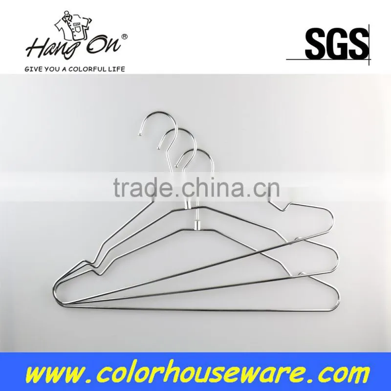 slim line Metal wire hanger for clothes in the home