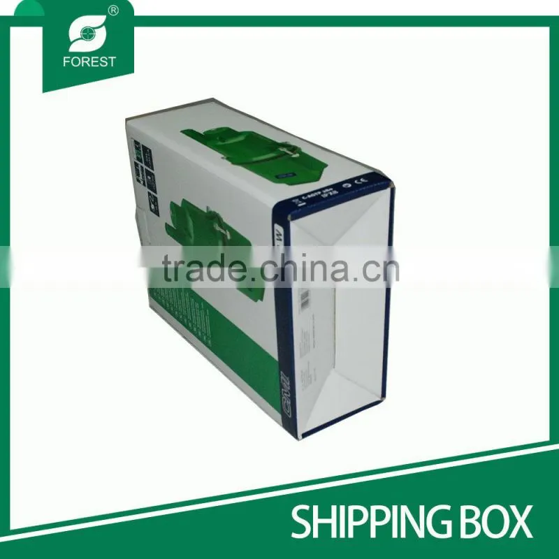 HIGH QUALITY CORRUGATED SHIPPING CARTONS FOR PACKING ENGINE WITH COLORFUL PRINT