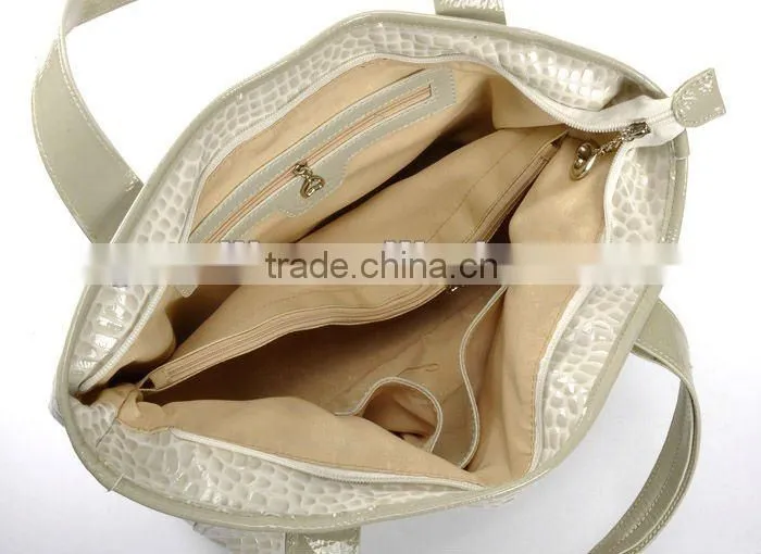 2012 Lovely Stone-Grain PU Handbag For Ladies!