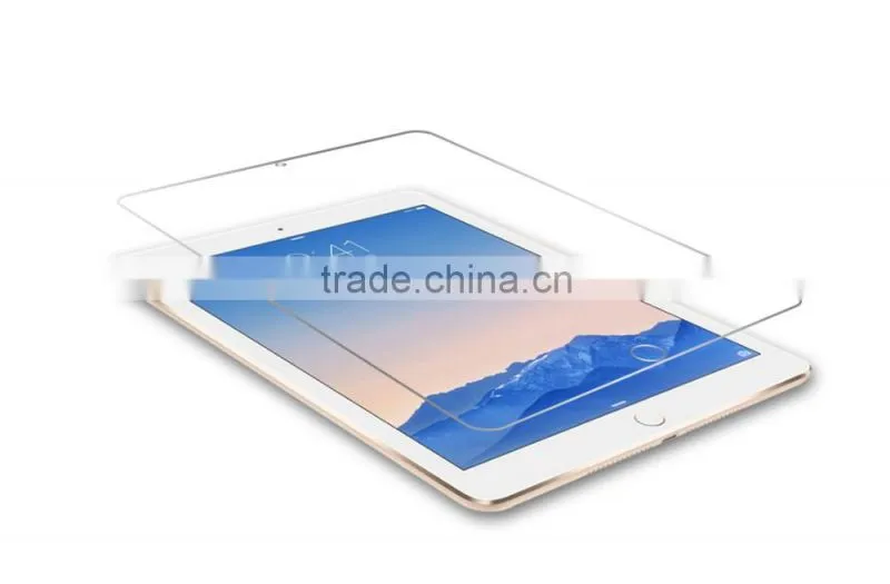 9H hardness 0.33mm full coverage tablet tempered glass screen protector for Ipad /Ipad Air