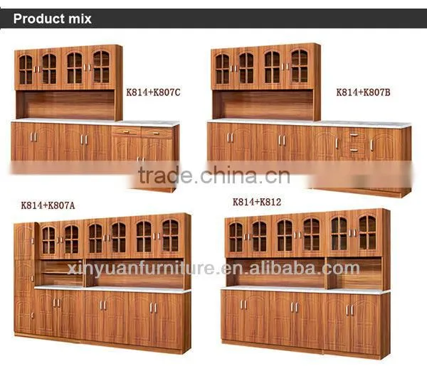 K814 flat pack and know down movable cupboard