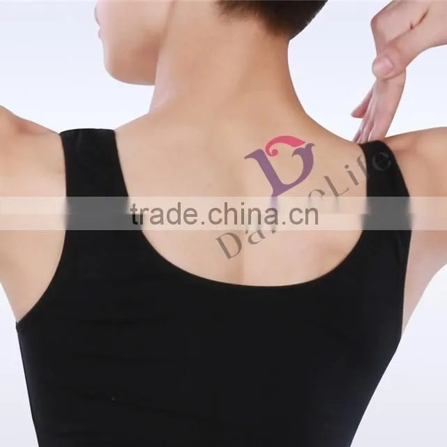 A2626 black dance unitard wholesale tank ballet unitards
