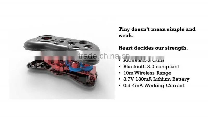 2016 New mini bluetooth multi-functional mobile phone joystick game remote controller for giveaway gift