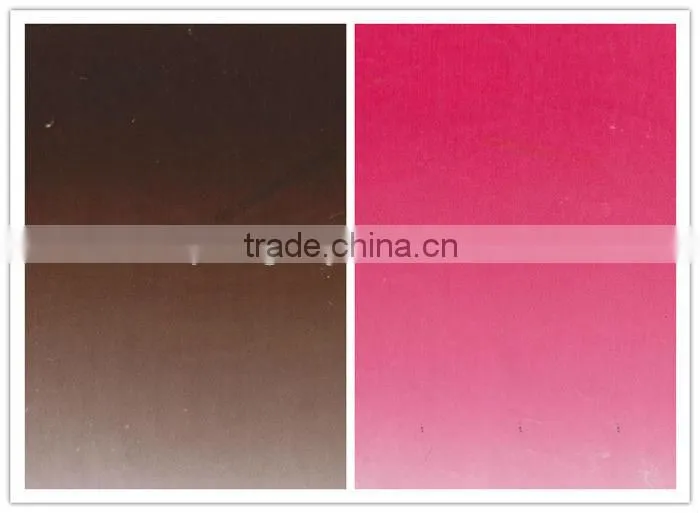 heat transfer film for leather
