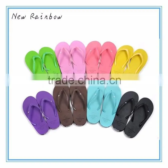 fuzzy flip flop slippers for girls with colorful style