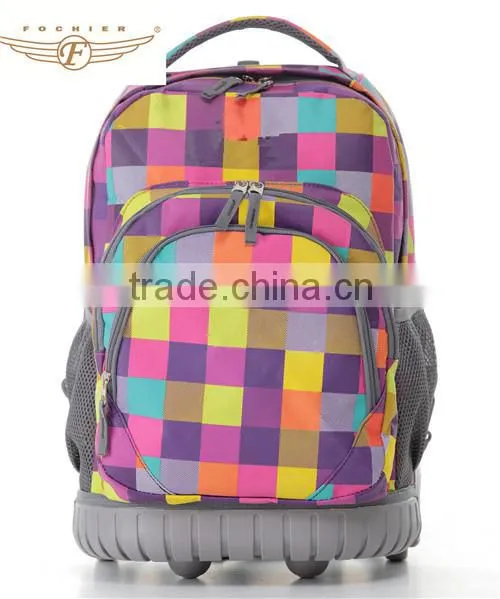 2015 NEW arrival trolley travel backpacks for traveling