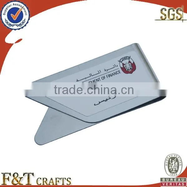 Manufactur printing logo epoxy funny paper clip for hiqh quanlity