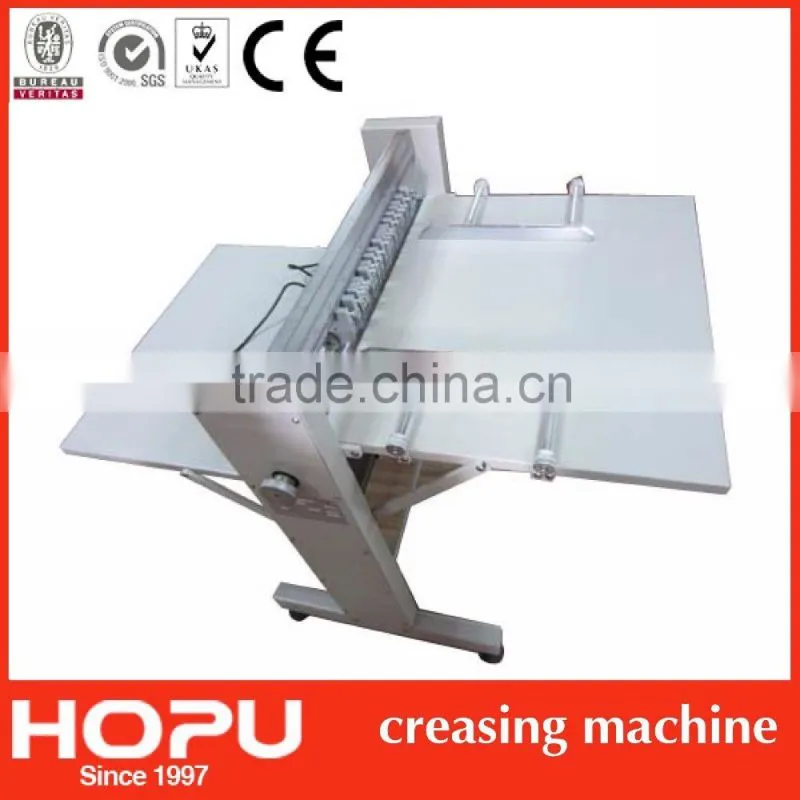 Fomous brand Hopu creasing machine punching
