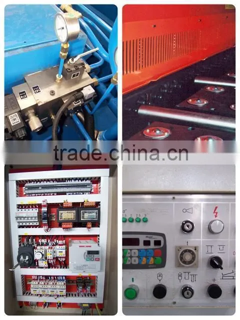 variable rake type hydraulic shear