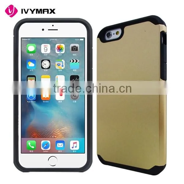 China wholesale Korea slim armor for iphone 6 case with customized logo printing