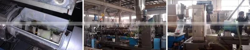 Two-Stage Water Ring Cutting Plastic Pelletizer