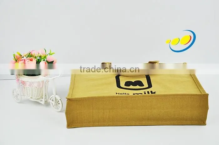Fashion Shopping Jute Bag Multi-purpose Storage Bag