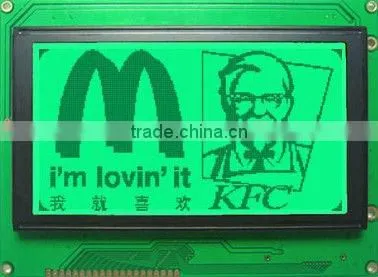 12864 STN COB lcd display with backlight