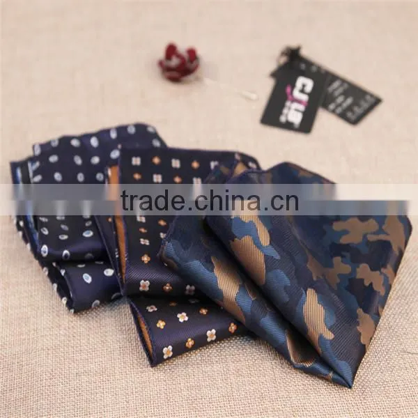 Camouflage Hanky, Logo Pocket Squares, Men Brand Hanky