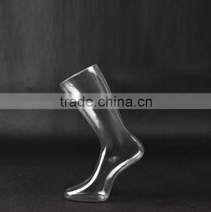 Hot Sale Boutique Top Level Fashion transparent PC Female middle Leg Mannequin