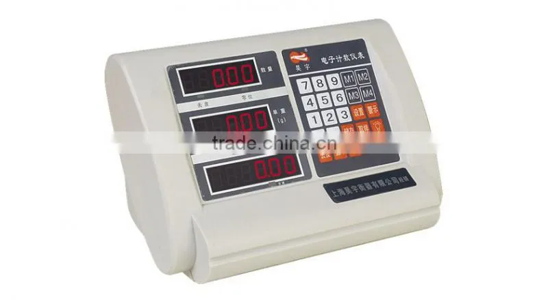 Electronic industrial weight scale indicator
