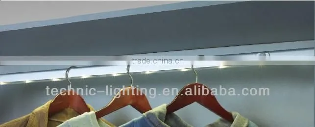 battery operated led wardrobe light,led closet light for clothes hanging,led wardrobe light with PIR sensor switch