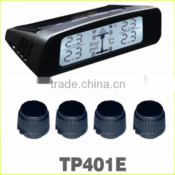 For universal car/bus/truck CE wireless LCD digital monitor internal external truck tpms sensor