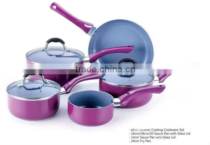 10pcs hard anodized cookware set
