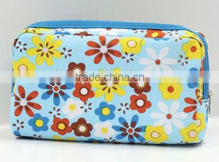 10oz canvas cosmetic bag with printing