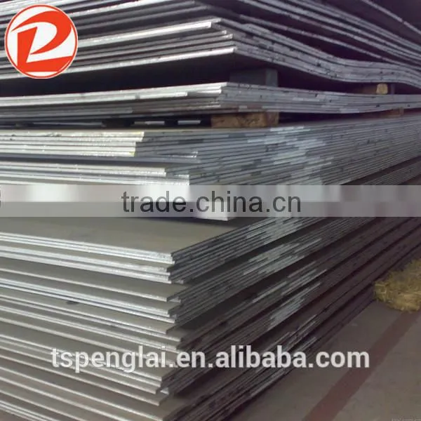 Low alloy high strength steel plate