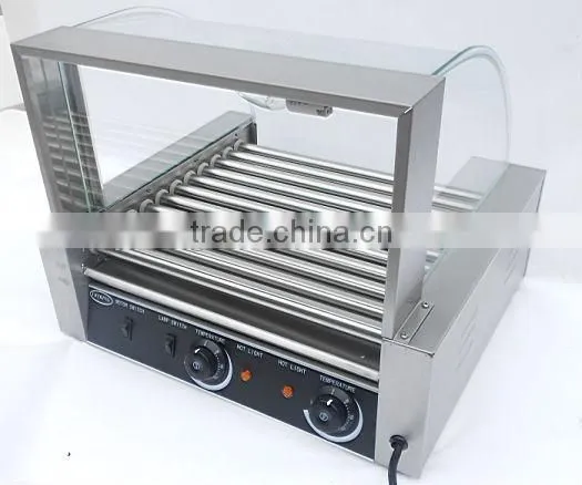 rolling hot dog grill