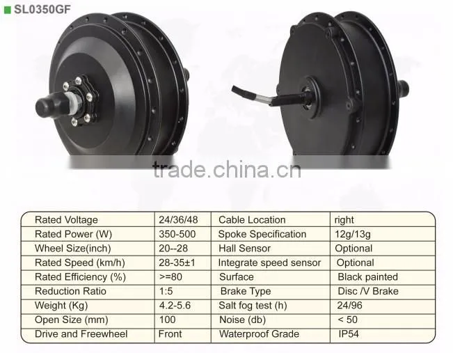 brushless DC gear motor