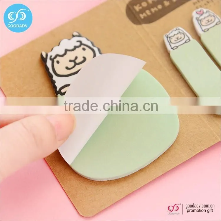 New product 2016 promotional notepad /custom note pad/sticky memo pad