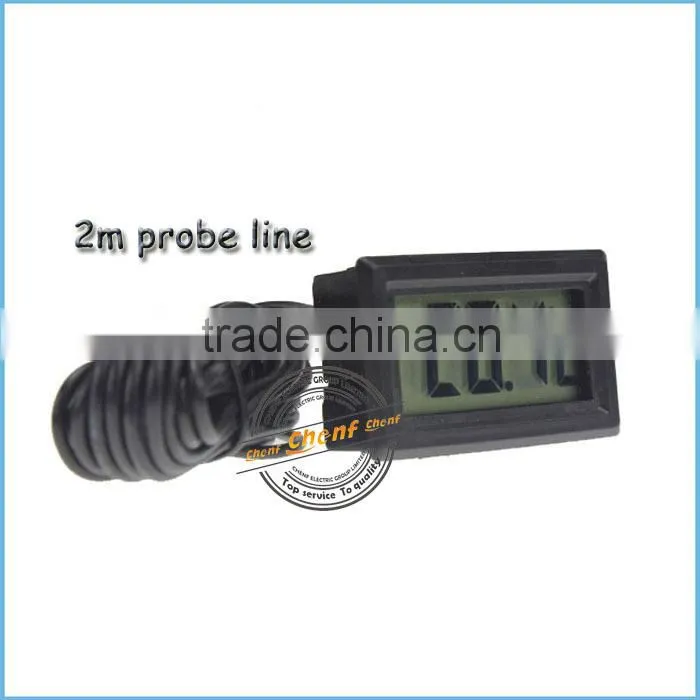 Cheaper Price -50 to +110C Digital Thermometer with Probe Sensor