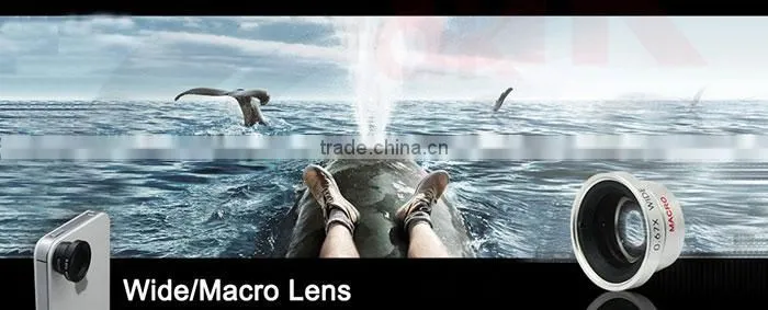 2 in 1 wide angle macro magnetic lens for Samsung Galaxy Note 2 N7100