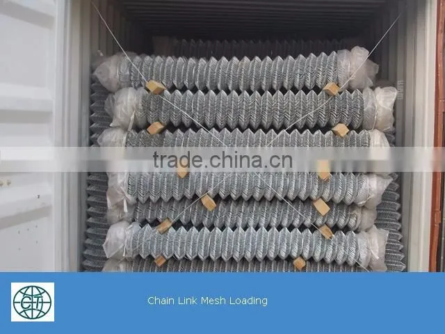 high quality Chain Link Fence Galvanized Steel Wire with Vinyl Coating