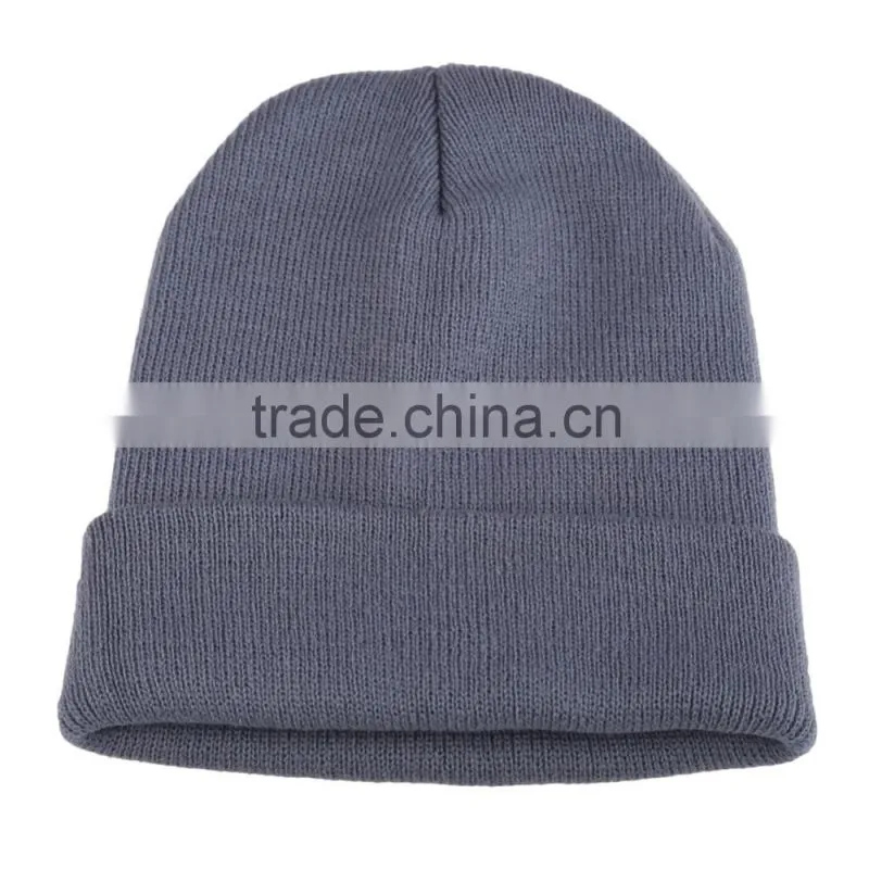 Fashion Colorful Knitted Custom Beanie